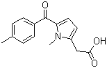 Tolmetin, 2-[1-Methyl-5-(4-methylbenzoyl)-pyrrol-2-yl]acetic acid CAS #: 26171-23-3